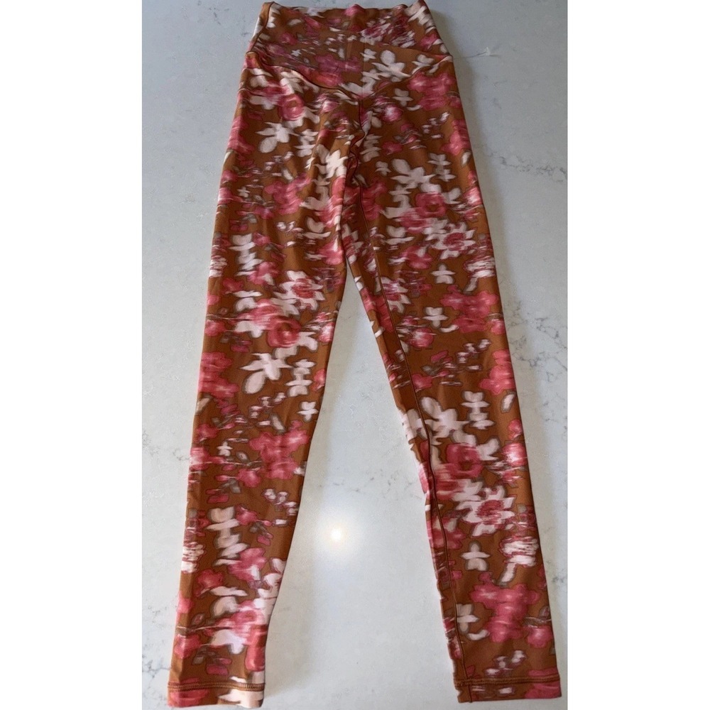 aerie OFFLINE Real Me High Waisted‎ Floral Crossover Legging Womens M Multicolor
